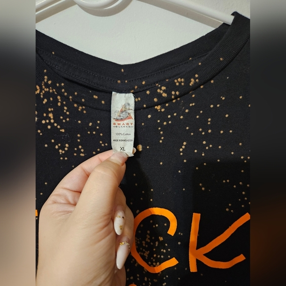 Custom Halloween Splatter Shirt Size XL - Picture 4 of 5